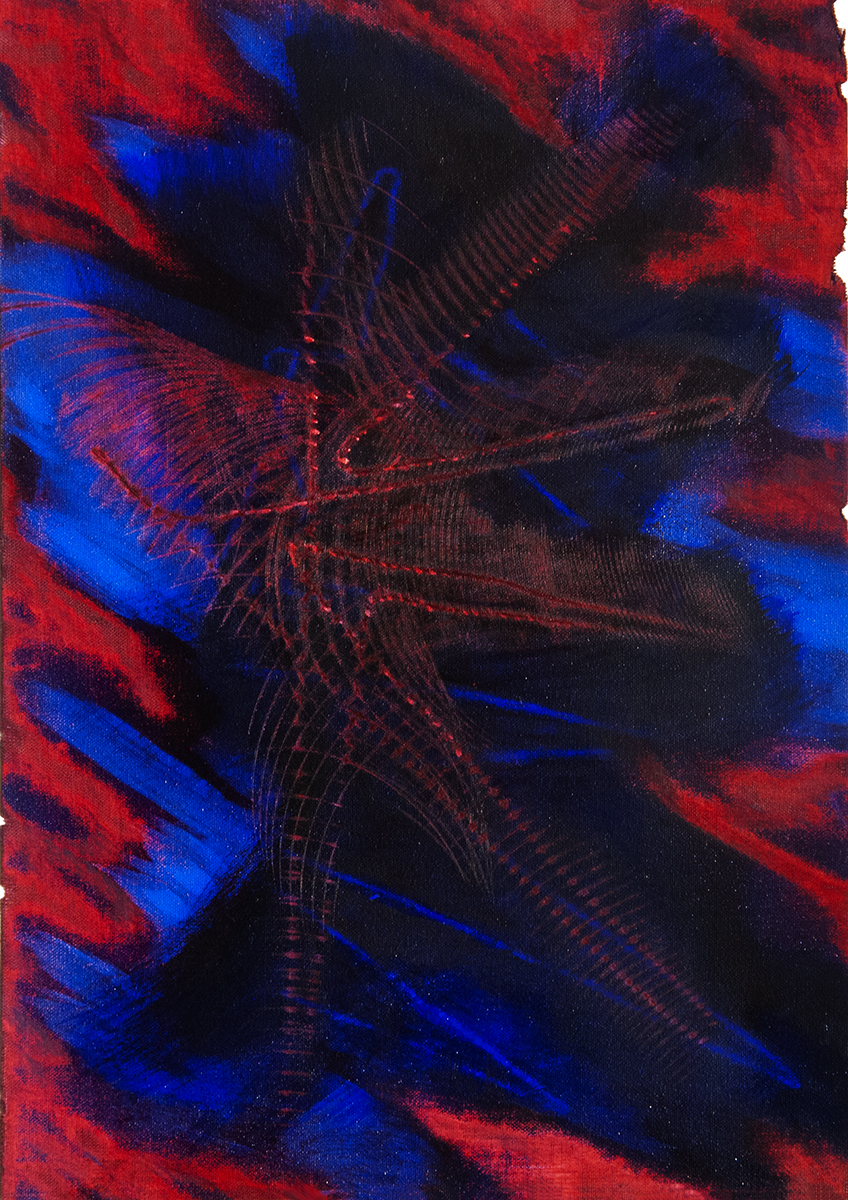 Marco_Cassarà_NIrvana_series_2023_oil_on_canvas_cm_21_X_29,7_each