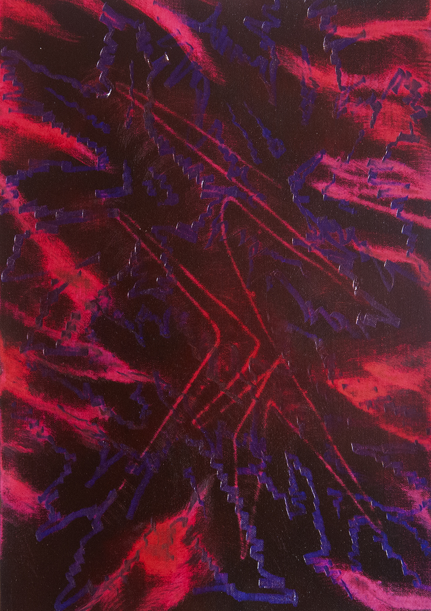 Marco_Cassarà_NIrvana_series_2023_oil_on_canvas_cm_21_X_29,7_each