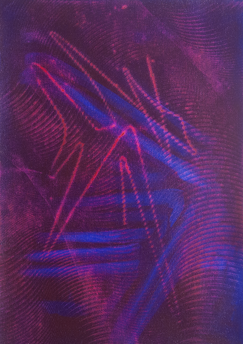 Marco_Cassarà_NIrvana_series_2023_oil_on_canvas_cm_21_X_29,7_each