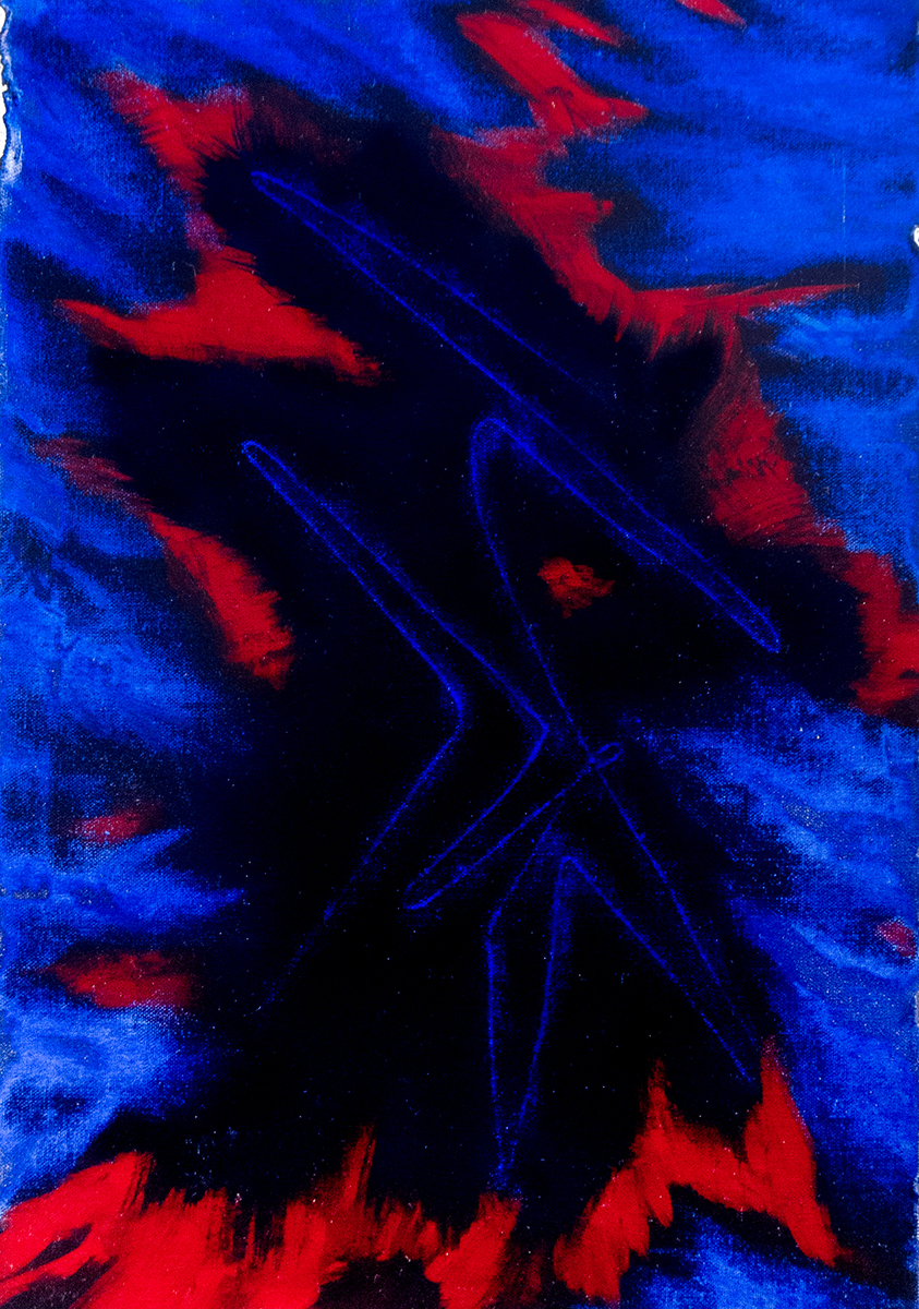 Marco_Cassarà_NIrvana_series_2023_oil_on_canvas_cm_21_X_29,7_each
